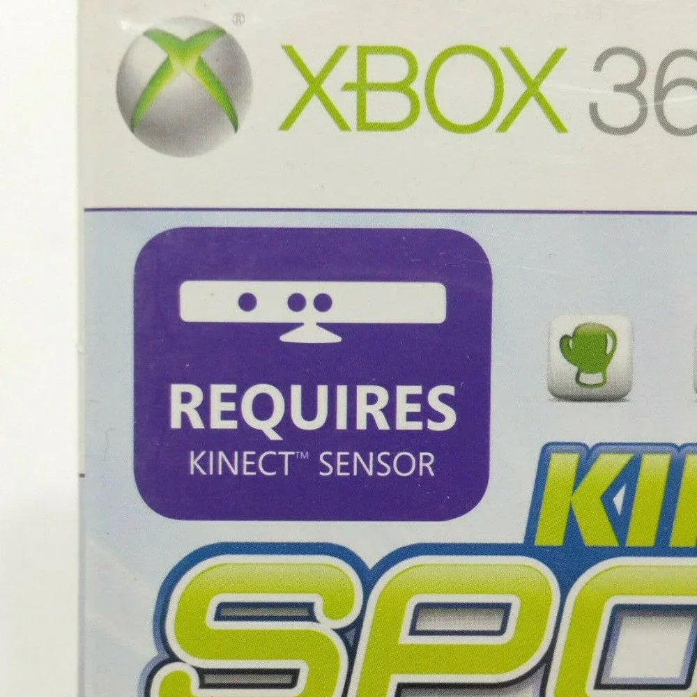 Kinect Sports (Microsoft Xbox 360, 2010) Video Game 5035E1M